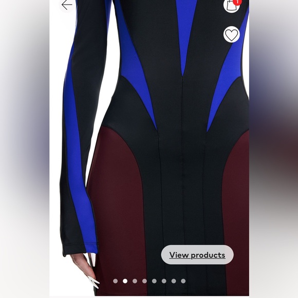 MUGLER SOLD OUT DRESS, NWT - Picture 2 of 8